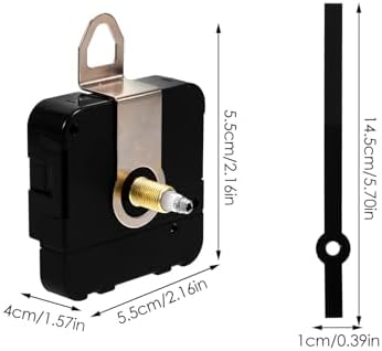 UOnlytech 1 Set Quartz Wall Clock Movement Mechanisms