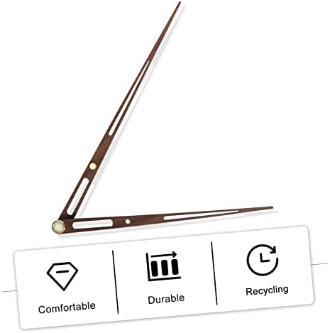 Housitol 100-Piece Wood Clock Hand Assembly Set