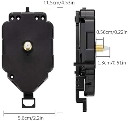 Stylish Pendulum Clock Motor Set with Multiple Hand Designs