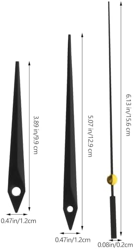 Uonlytech Clock Hands for Repair Replacement and DIY Clocks