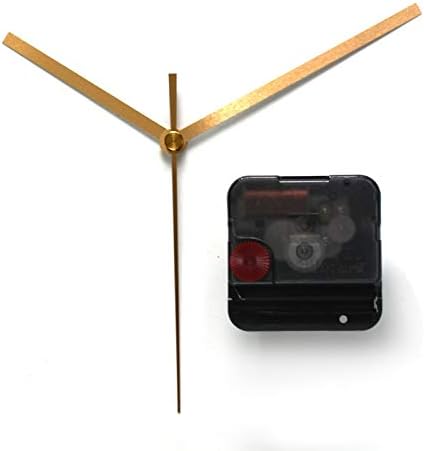 12888 Easy Installation Plastic Clock Movement with Gold Hands Kit