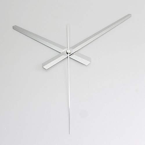 100 Sets S Shaft Silver Hands Clock Kit