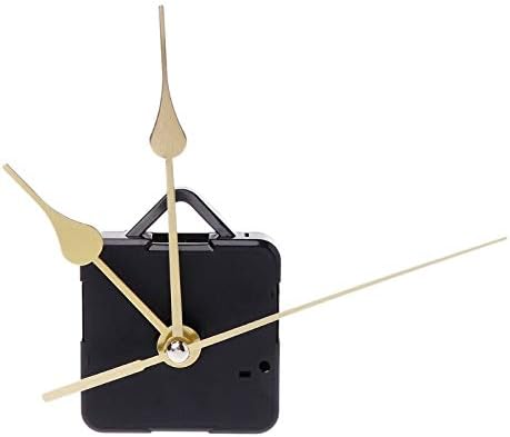 Quartz Clock Repair Kit - Gold Pointer Replacement Wall Clock Mechanism Tool Set
