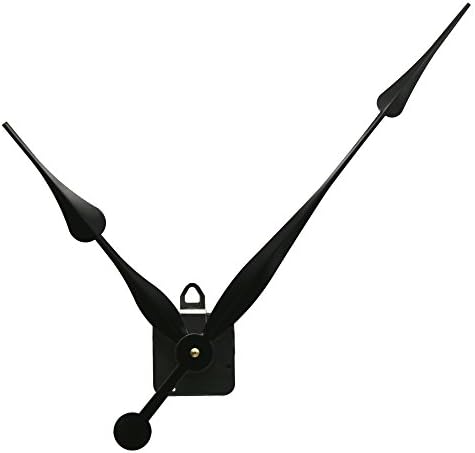 TIKROUND - Uncommentable Clock Movement with Long Shaft 12-Inch Hands