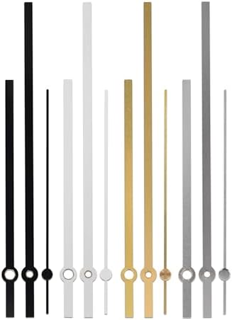 Elegant Multicolour Clock Hand Set Perfect for Large Walls and DIY Projects