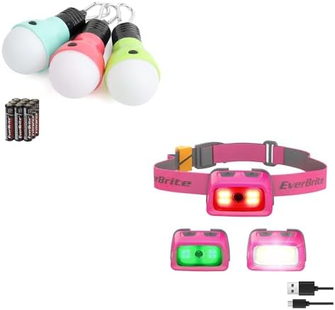 Got Three High-End Camping Lights Headlamp
