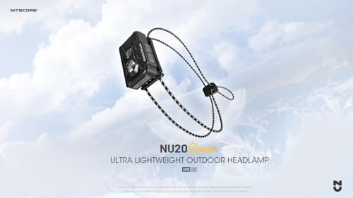 Nitecore Classic Headlamp Lightweight Rechargeable 360 Lumens