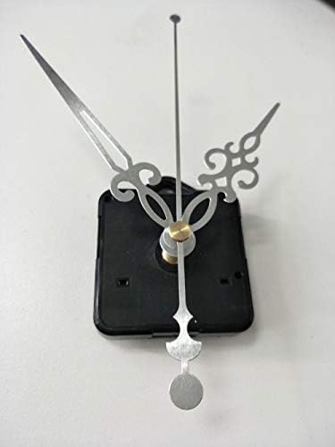Precious Metal Pointer Hands Retro Quartz Clock Movement Black DIY Parts