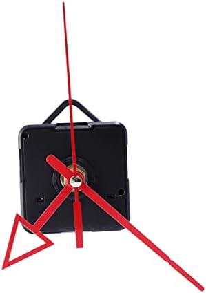Veemoon Red Clock Hands and Mechanism Kit for DIY Repair