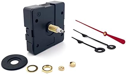 Precise quartz clock movement kit with detailed instructions