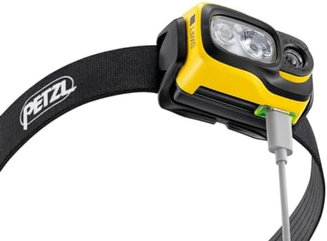 YOUR NEW Petzl flashlight with 1100 lumens no wires