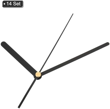 Premium Replacement Clock Hands Kit - Aluminum Design Quiet Durable