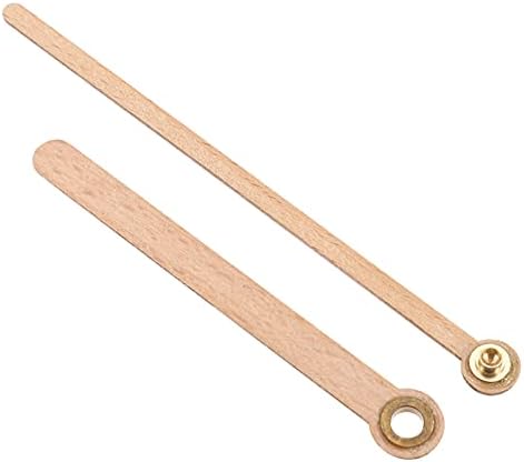EXCEART Replacement Wooden Clock Mechanism CC1 for Mobile Clocks
