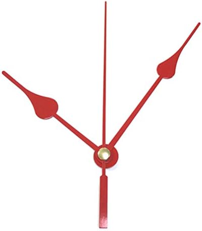 DOITOOL Silence Quartz Clock Movement with 3 Hands Red