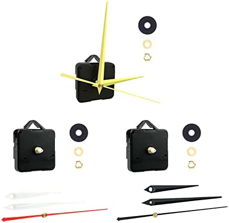 Long Short Shaft Clock Mechanism for Wall Clocks