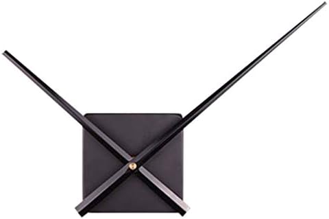 Noisy Free Silent Wall Clock Movement Kit for Quiet Clocks Black