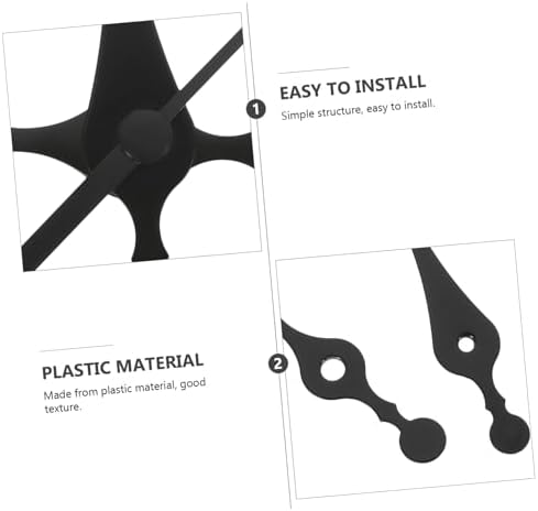 DOITool 10-Piece Muted Clock Hand Kit for Repair Stylish and Durable