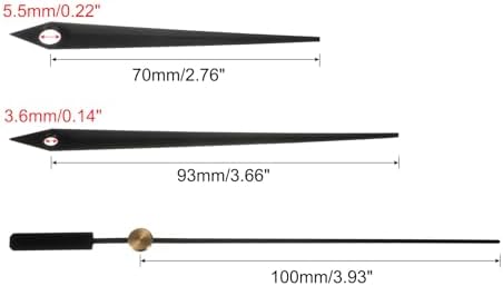Patekillo Clock Hand Kit Set 8 Replacement Parts