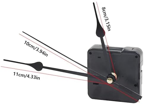 Reliable Clock Replacement Movement for Small Alarm Clocks