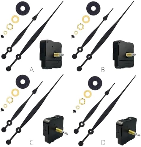 Precise Long Shaft Clock Movement Kit