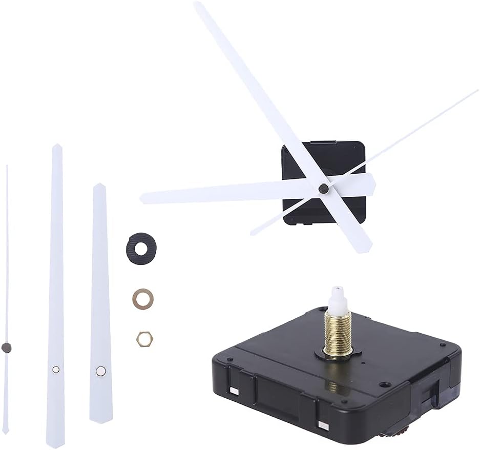 Wall Clock Repair Kit - Long Shaft Movements
