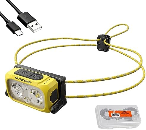 Nitecore NU25 400 Lumen Ultra Lightweight Headlamp Yellow