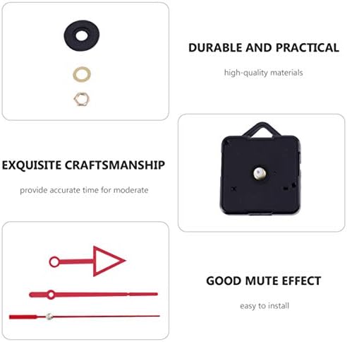 EXCEART Wall Clock Movement Kit