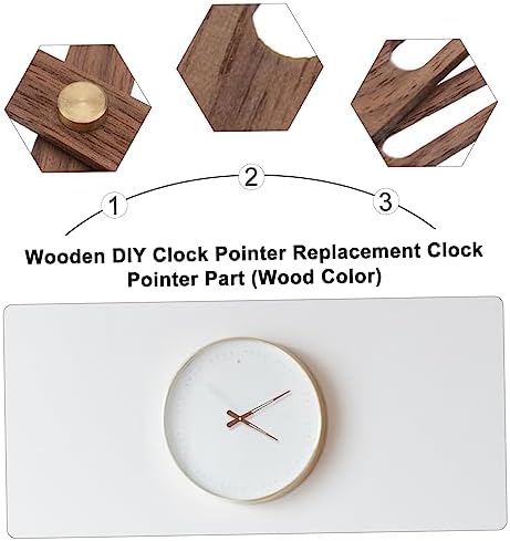 5pc Wood Clock Hands