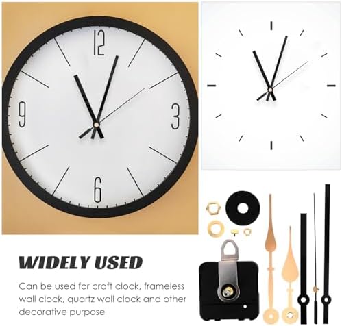 UOnlytech 1 Set Quartz Wall Clock Movement Mechanisms