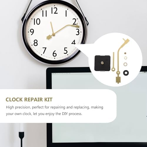 Uonlytech Clock Movement Set for Wall Clocks Durable Replacement Kit