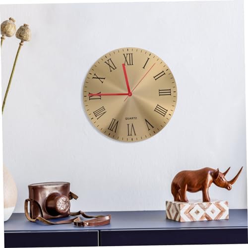 2PCS NON-TICKING RED CLOCK HANDS SET FOR WALL CLOCKS