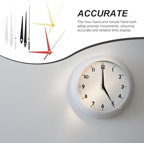 Uonlytech Clock Hands for Repair Replacement and DIY Clocks