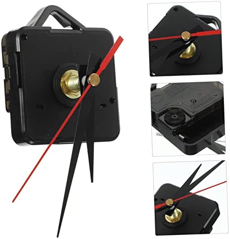 Hemobllo 4-Set Plastic Clock Mechanism Kit for DIY Repair clock Replacement