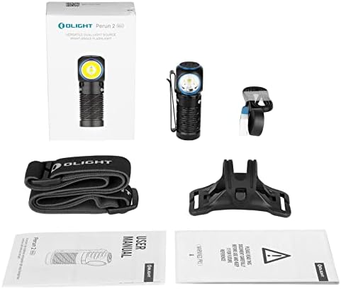 OLIGHT Perun 2 Mini Headlamp 1100 Lumens Rechargeable