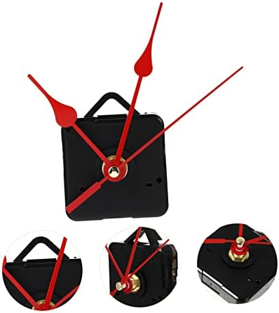 Silent Quartz Clock Movement Red Precision Timer