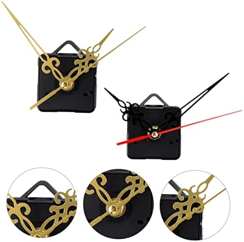 Durable Mute Clock Movement 2-Pack