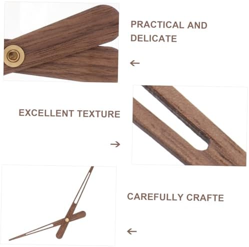 5pc Wood Clock Hands