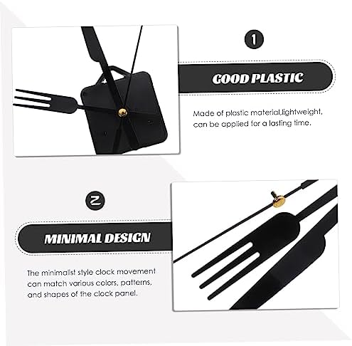 Homoyoyo DIY Quartz Clock Mechanism Kit Solid Build Easy Repair