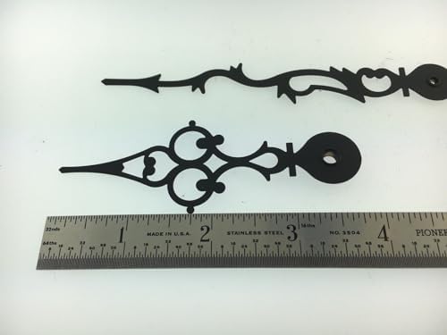 Clock Serpentine Hand Set for 1161 MovementClocks and 9-inch Time Ring