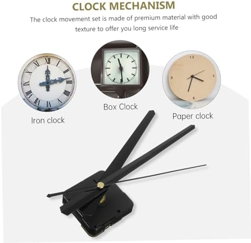 DOITOOL - Durable Jumbo Wall Clock Mechanism for Mute Clocks