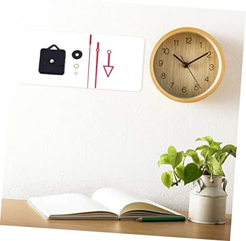 Veemoon Red Clock Hands and Mechanism Kit for DIY Repair