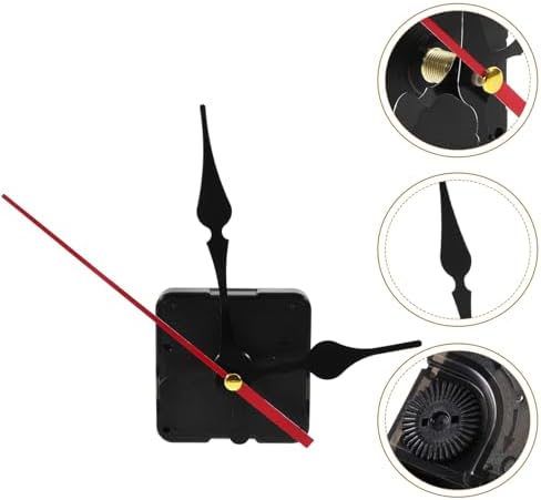 Clock Mechanism Kit Quiet Battery-Operated Replacement