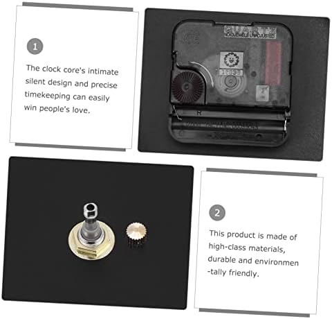 DOITOOL Clock Movement Outdoor Wall Clock