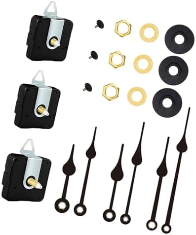 3-Piece Clock Movements for Wall Clocks