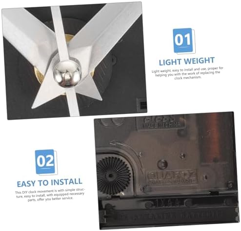 OSALADI 2-Piece Movement Kit for Sporty Wall Clocks