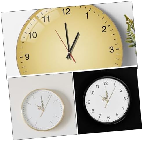Ifundom 2-Piece Metal Clock Hands Black and Golden