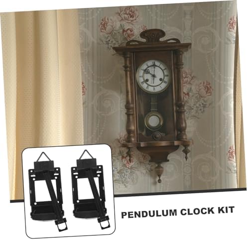 Uonlytech 8-Piece Pendulum Clock Movements Kit