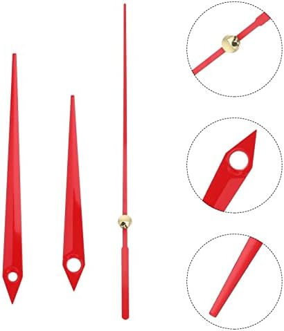 Hemobllo 30 Sets Wall Clock Metal Clock Movement Precision Pointer