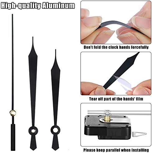 Precision Clock Hand Kit Aluminum