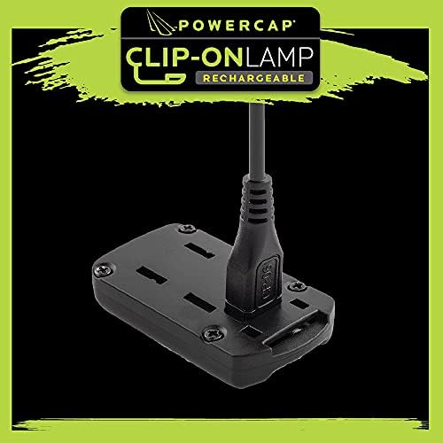 Panther Vision - Rechargeable LED Hat Clip-On Headlamp Black